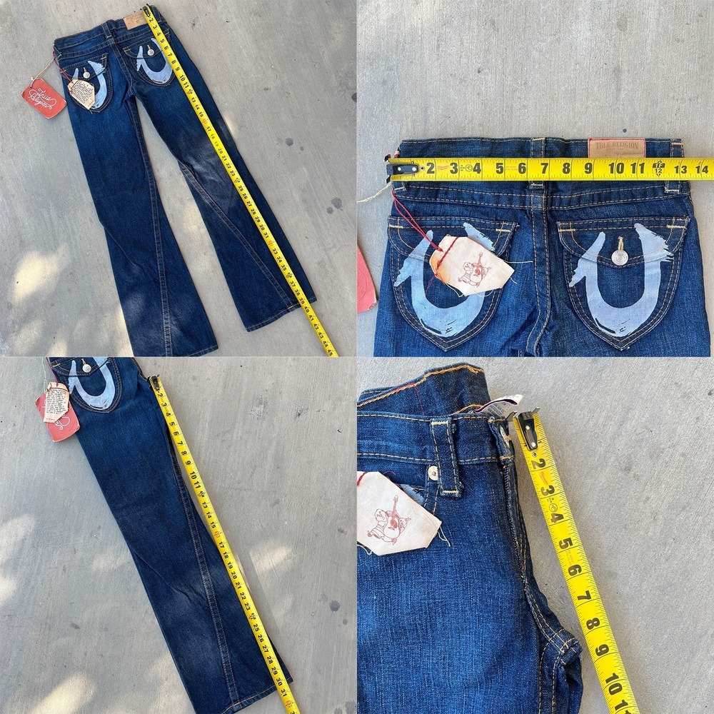 True Religion Y2K Bootcut Jeans – Dark‎ Wash - Picture 6 of 6